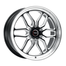 Weld Racing 20x10 Laguna 6 Drag 6x135 ET38 BS7.00 Gloss BLK MIL DIA 87.1-1