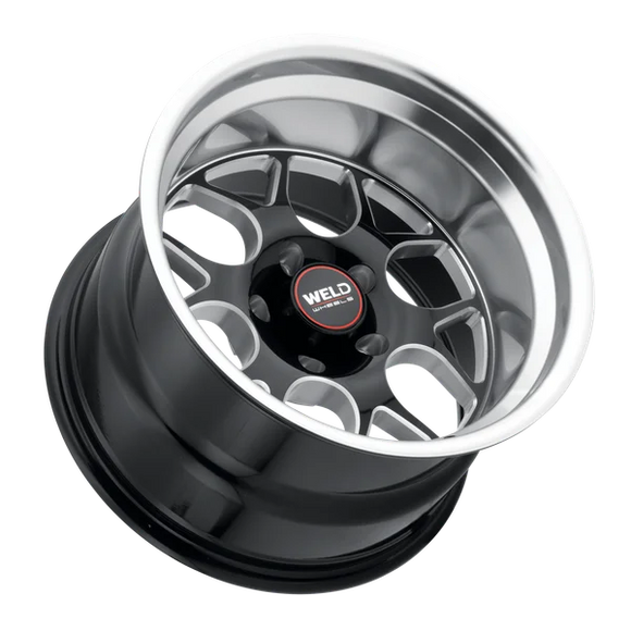 Weld Racing Solana Wheel - 18x9 / 5x112 / ET25 - BS 5.98 / 78.1 CB - Gloss Black Mil Dia