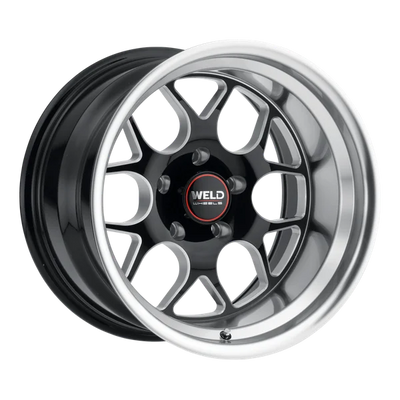 Weld Racing Solana Wheel - 18x9 / 5x112 / ET25 - BS 5.98 / 78.1 CB - Gloss Black Mil Dia