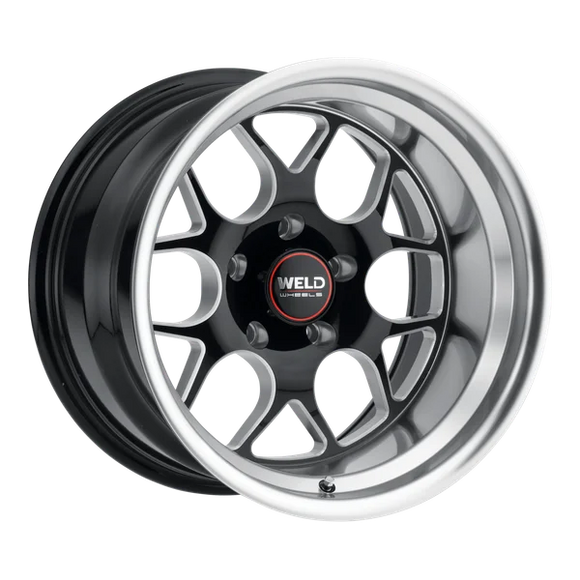Weld Racing Solana Wheel - 18x9 / 5x112 / ET25 - BS 5.98 / 78.1 CB - Gloss Black Mil Dia