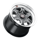 Weld S156 17x10 Ventura 6 Drag 6x139.7 ET25 BS6.50 Gloss BLK MIL DIA 106.1-3