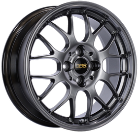 BBS RG-R 19x8.5 5x114.3 ET18 Diamond Black Wheel -82mm PFS/Clip Required