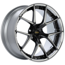 BBS RI-S 20x9 5x120 ET25 Diamond Black Center / Diamond Cut Lip Wheel -82mm PFS/Clip Required-1