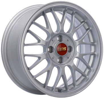 BBS RG-F 16x7 4x100 ET35 Sport Silver Wheel -70mm PFS/Clip Required