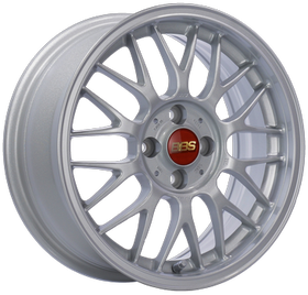 BBS RG-F 16x7 4x100 ET35 Sport Silver Wheel -70mm PFS/Clip Required
