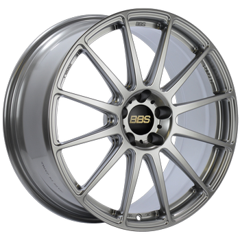 BBS FS 19x9 5x112 ET25 Diamond Silver Wheel -82mm PFS/Clip Required