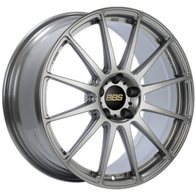 BBS FS 19x9 5x112 ET25 Diamond Silver Wheel -82mm PFS/Clip Required