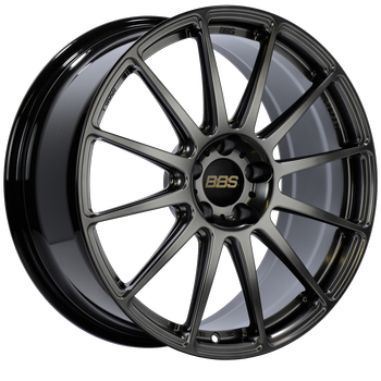 BBS FS 19x9.5 5x112 ET45 Diamond Black Wheel -82mm PFS/Clip Required