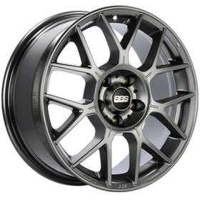 BBS XR 19x8.5 5x108 ET43 Platinum Gloss Wheel -70mm PFS/Clip Required