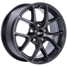 BBS SR 17x8 5x112 ET42 Satin Grey Wheel -82mm PFS/Clip Required