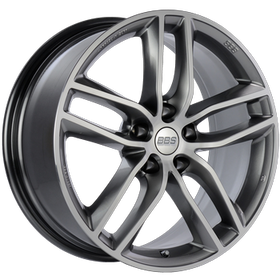 BBS SX 18x8 5x112 ET35 PFS CB Gloss Platinum Diamond Cut Face Wheel