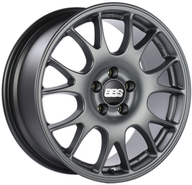 BBS CO 18x8 5x112 ET44 CB57 Titanium Wheel -82mm PFS/Clip Req