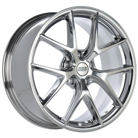 BBS CI-R 19x9 5x120 ET44 Ceramic Polished Rim Protector Wheel -82mm PFS/Clip Required