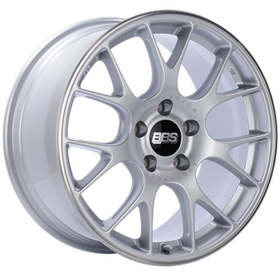 BBS CHR 20 X 8.5 +48 5 X 108 PFS SILVER w/STAINLESS LIP
