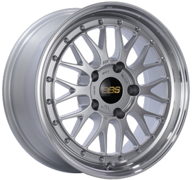 BBS LM 18 X 7.5 +48 5 X 112 66.5 DIAMOND SILVER