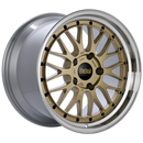 BBS LM 18x8.5 5x130 ET56 CB 71.6 Gold Center / Diamond Cut Lip Wheel-1
