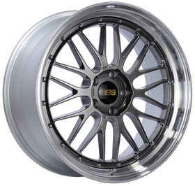 BBS LM 18 X 8.5 +38 5 X 112 PFS DIAMON BLACK POLISHED
