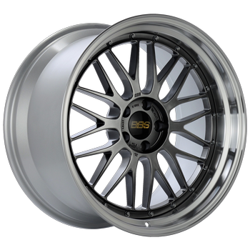 BBS LM 21x9 5x112 ET22 Diamond Black Center / Diamond Cut Lip Wheel -82mm PFS/Clip Required