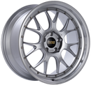 BBS LM-R 19x8.5 5x114.3 ET25 Diamond Silver Center Diamond Cut Lip Wheel - 82mm PFS Required-1