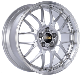 BBS RSGT 18 X 9.5 +40 5 X 120 PFS DIAMOND SILVER