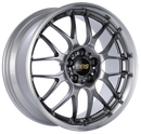 BBS RS-GT 20x8.5 5x112 ET38 Diamond Black Center Diamond Cut Lip Wheel - 82mm PFS Required-1