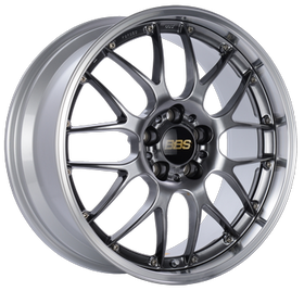 BBS RS-GT 20x9.5 5x114.3 ET38 Diamond Black Center Diamond Cut Lip Wheel -82mm PFS/Clip Required