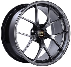BBS RI-D 20x10 5x112 ET19 Diamond Black Wheel -82mm PFS/Clip Required