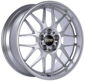 BBS RG-R 18x10 5x120 ET25 Diamond Silver Wheel -82mm PFS/Clip Required