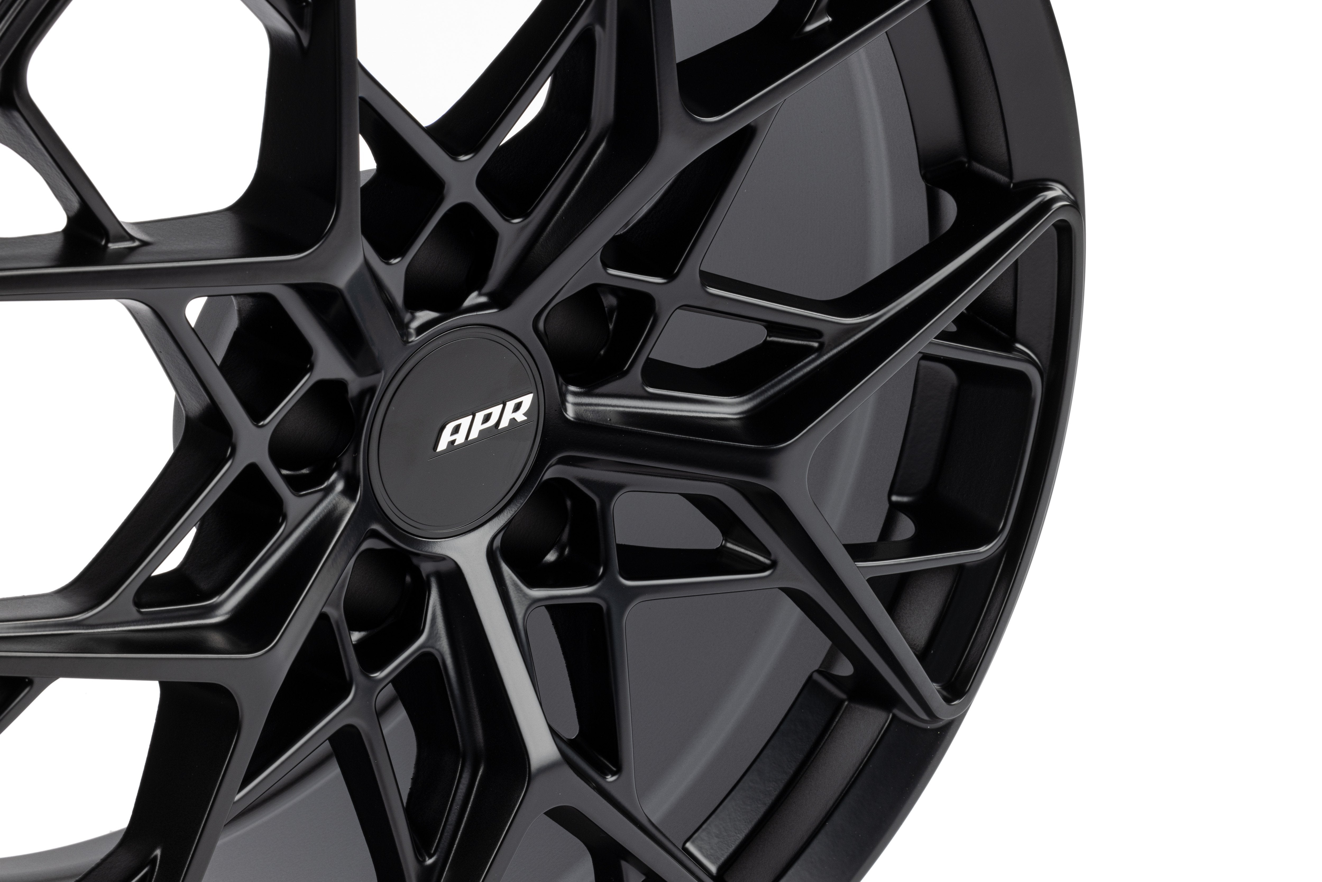 APR A02 FLOW FORMED WHEELS (19X8.5) (SATIN BLACK) (1 WHEEL)