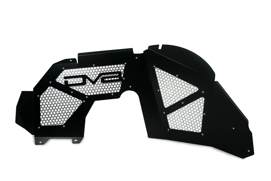 DV8 Offroad 2018+ Jeep Wrangler JL Front Inner Fenders - Black