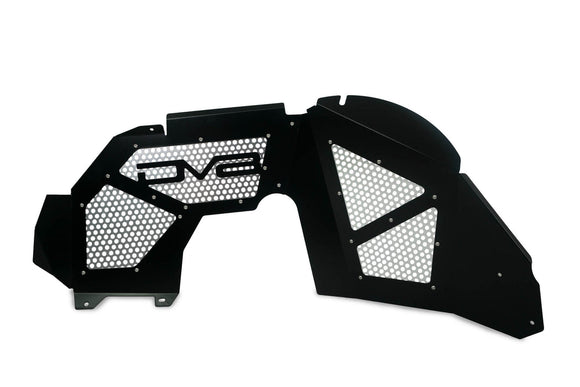 DV8 Offroad 2018+ Jeep Wrangler JL Front Inner Fenders - Black