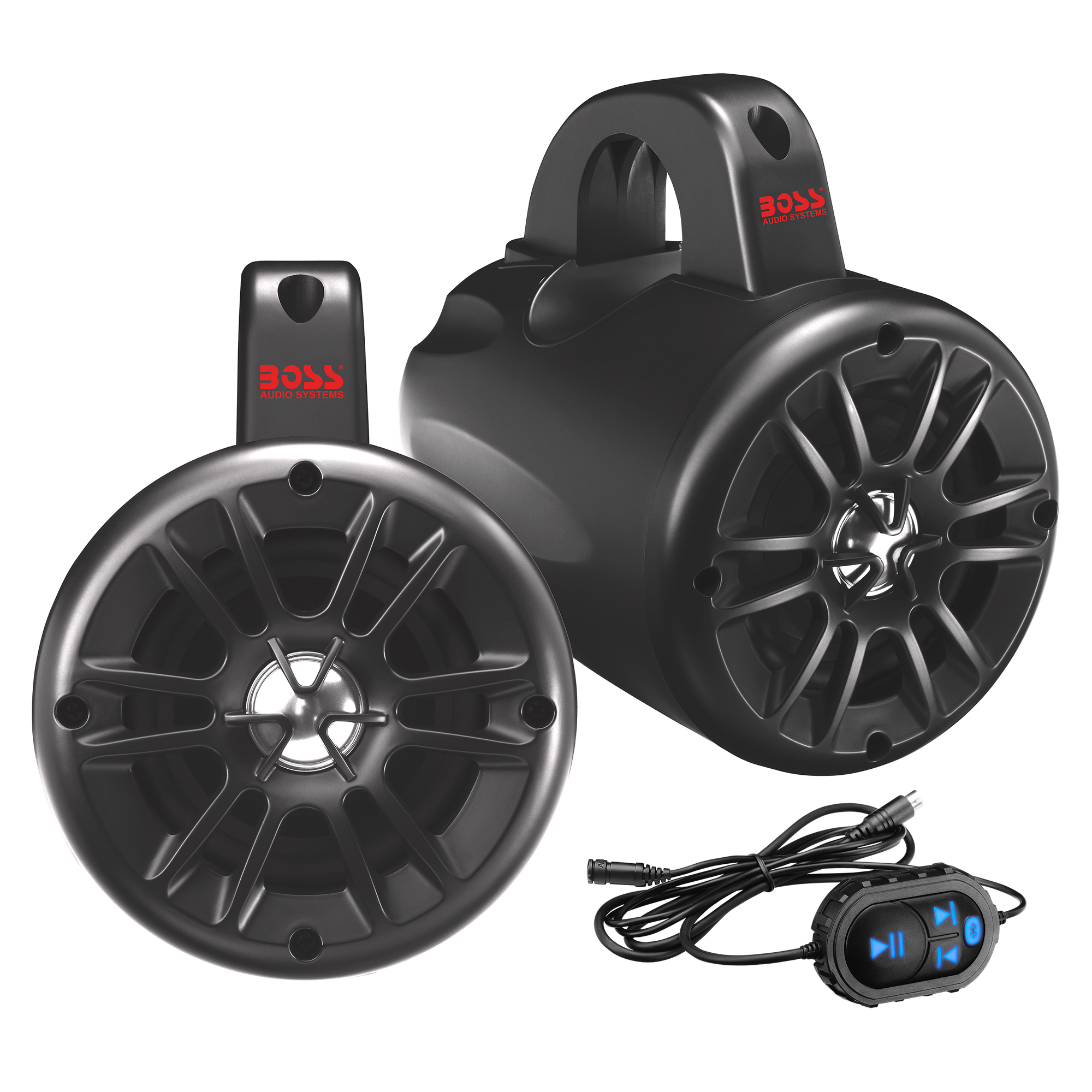 Boss Audio Systems Marine 4in Waketower Speaker / Bluetooth Weatherproof