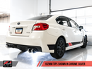 AWE Touring Edition Exhaust for 2015+ VA WRX Sedan - Chrome Silver Quad Tips (102mm)-1