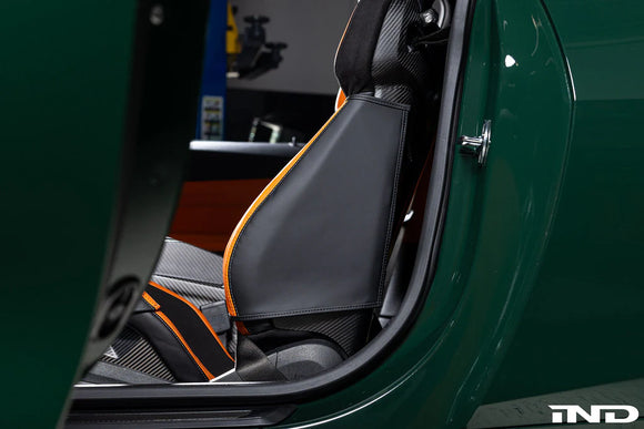 Wunderworks BMW M Carbon Bucket Seat Upper Bolster Protector Set