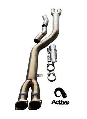 Active Autowerke X3M / X4M Signature single mid-pipe - 0