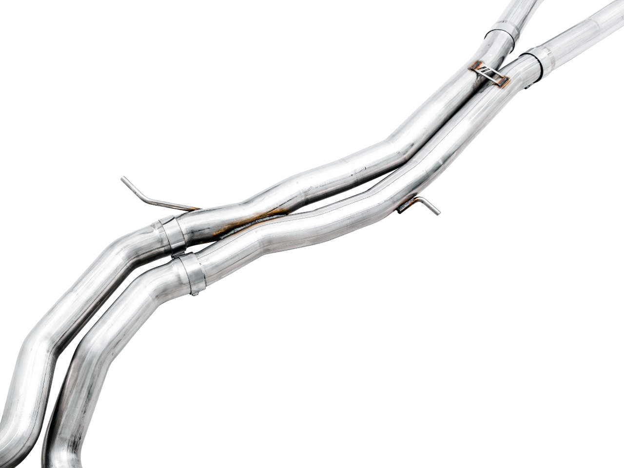 AWE Touring Edition Exhaust for Audi B9.5 RS 5 Coupe - Non-Resonated - Diamond Black RS-style Tips