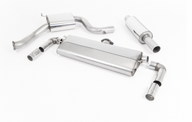 Milltek 3" Resonated Catback Exhaust System For VW MK7.5 GTI (Polished Tips)