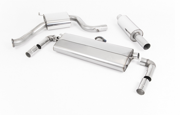 Milltek 3" Resonated Catback Exhaust System For VW MK7.5 GTI (Polished Tips)