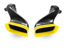 Velossa Tech Dual BIG MOUTH Ram Air Intake Snorkels for Kia Stinger 3.3T-8