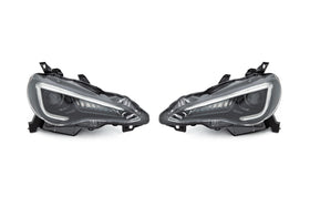 OLM Sequential Style Headlights w 6000k HID - 13 FT86 BRZ