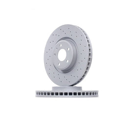 Front Brake Cross Drilled Rotor Set (350x34mm) - Audi / B9 / A4 / A5 / S4 / S5 & More