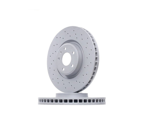 Front Brake Cross Drilled Rotor Set (350x34mm) - Audi / B9 / A4 / A5 / S4 / S5 & More