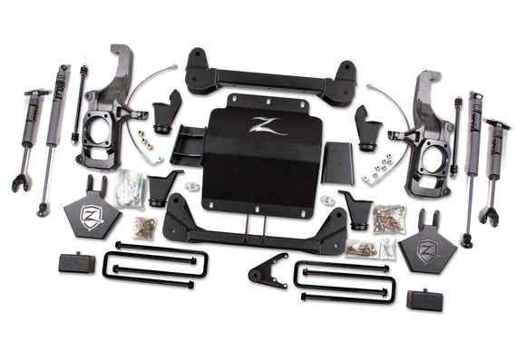 Zone Offroad 11-19 GM HD 5in System w/o Overload - Fox Adv Series