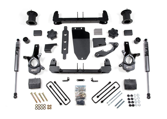 Zone Offroad 14-16 GM 1500 4WD 6.5in Alum/Stamped Arms - Fox