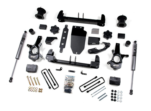Zone Offroad 14-16 GM 1500 4WD 4.5in Alum/Stamped Arms - Fox