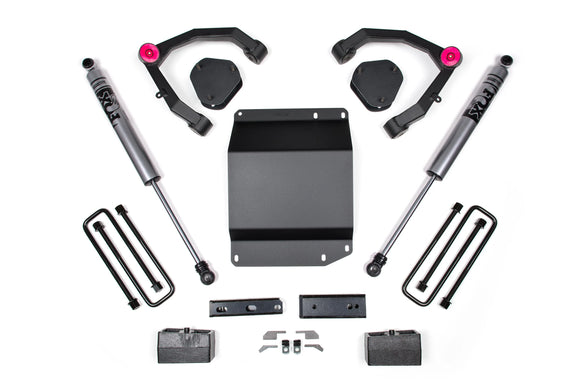 Zone Offroad 07-13 Chevy Silverado & GMC Sierra 1500 4WD 3.5 Inch Lift Kit