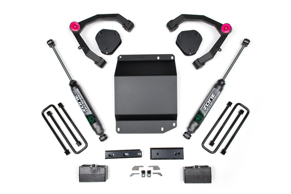Zone Offroad 07-13 Chevy 1500 4WD 3.5in UCA System