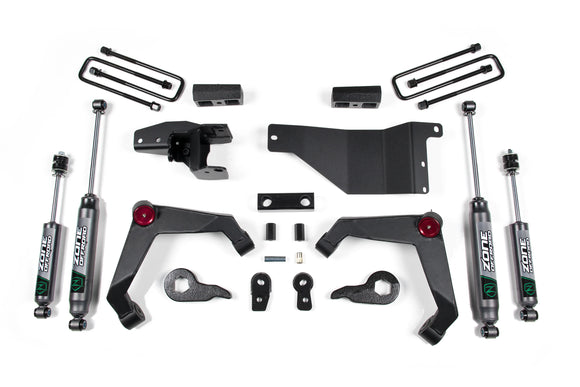 Zone Offroad 01-10 Chevy 2500HD 3in Adventure Series