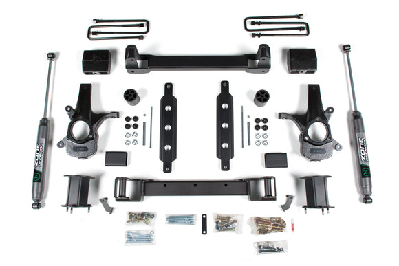 Zone Offroad 14-18 GM 1500 2WD 6.5in Alum/Stamped Arms - Fox