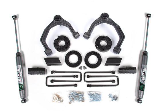 Zone Offroad 19-24 Chevy Silverado 1500 3.5in Lift Kit